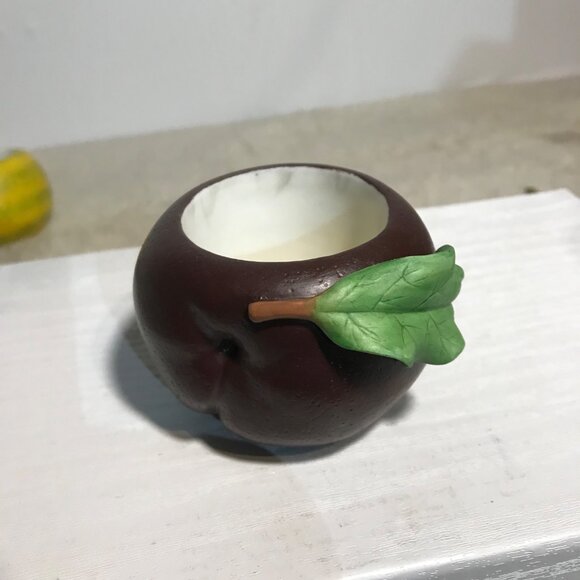 PartyLite Harvest Medley Tealight Candle Holder Pear Plum Grapes Pumpkin Squash - Picture 9 of 16